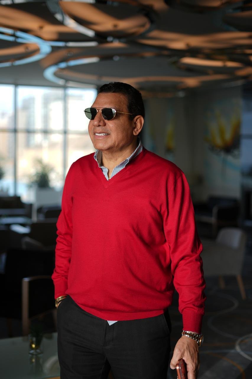 Nagy El Hennawy in an indoor portrait